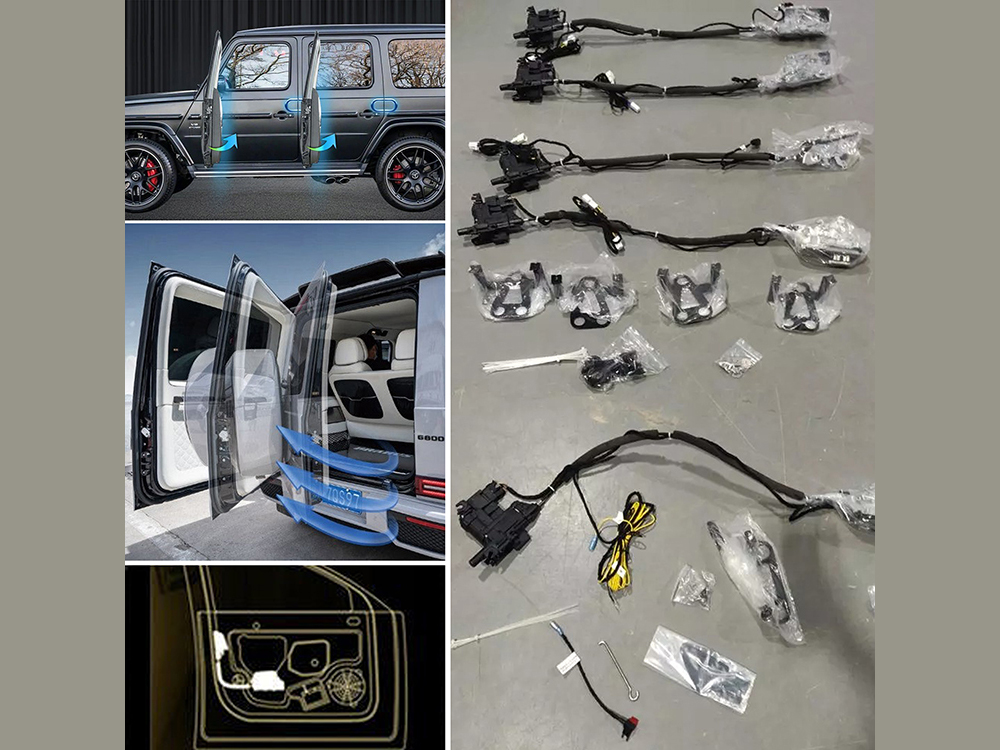 Door Lock Soft Closing Mechanism for 5 Doors Mercedes-Benz W463A W464 G-Class G500 G550 G63